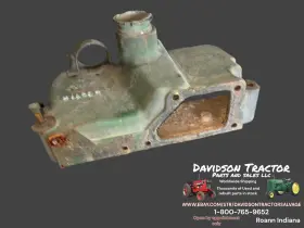 B3071r John Deere 50 Upper Radiator Tank Fits Early Tractors Crack Free
