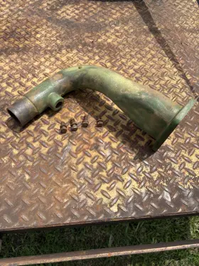 B3210r John Deere 50 Tractor Original Carb To Air Cleaner Pipe With Mount Bolts