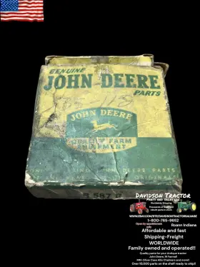 B587r John Deere Genuine New Old Stock Pto Sliding Gear