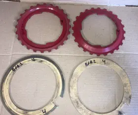 B030-24 John Deere Bfr-2 2 Sunflower Seed Plates And Rings Free Ship #4