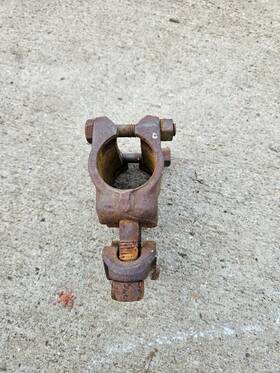 John Deere C48n Cultivator Shank Pipe Clamp Assy A B H 4020