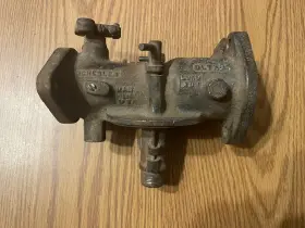 Dltx54 John Deere Rare Cast Iron Carburetor Schebleh Parts Only