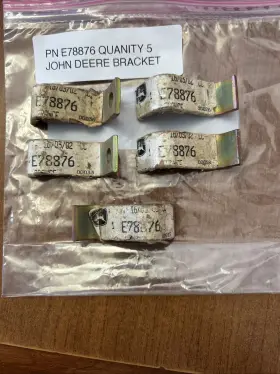 E78876 John Deere Lot Of 5 Bracket