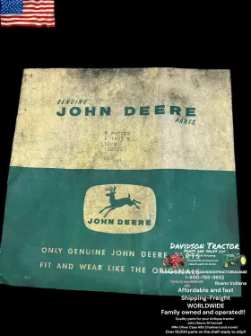 F1823r John Deere Genuine New Old Stock Shim