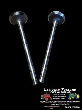 F2708r John Deere Genuine New Old Stock Intake Valve Pair