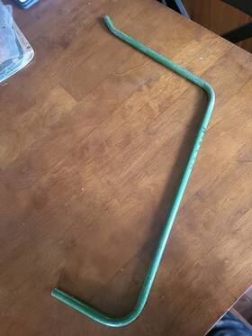John Deere H22964 Genuine Nos Steel Oil Line
