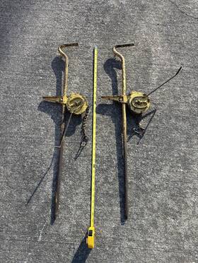 John Deere H2296b Antique Planter Check Wire Stakes H2003b H2297b Vintage