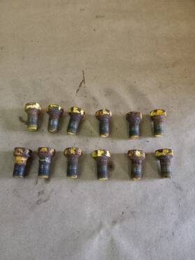 John Deere Jd17r Vintage Genuine Oem Front Wheel Lug Bolts A B G Mjd17r