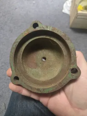 Jd-2756h John Deere Jd2756 No. 5 Sickle Mower Wheel Bearing Hub Cap Nos Jd-2756h John Deere Jd2756 No. 5 Sickle Mower Wheel Bearing Hub Cap Nos