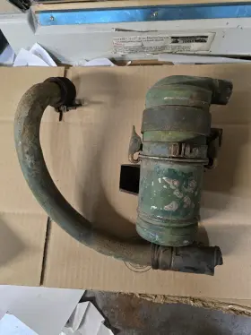 Al2081t John Deere L565t 1938 Unstyled L Air Cleaner Assembly And Pipe Al2081t. Rare Al2081t John Deere L565t 1938 Unstyled L Air Cleaner Assembly And Pipe Al2081t. Rare