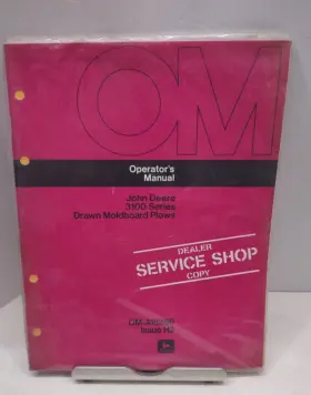 Om-a18286 John Deere Operators Manual 3100 Integral Moldboard Plow H2 Sealed