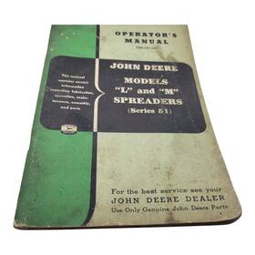 John Deere Om-c27-652 Models Inch L And M Spreaders Series 51 Operators Manual