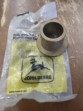 P49073 John Deere P1076h Brass Bearing Bushings 1 Inch Bore 1-1/4 Od 1-7/8 Flange