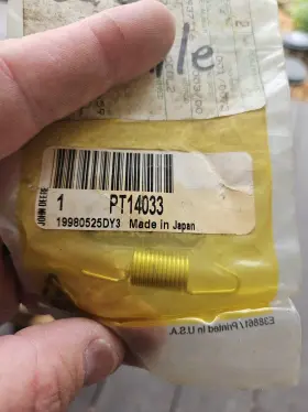 Pt14033 John Deere Throttle Spring Oem Nos Free Shipping