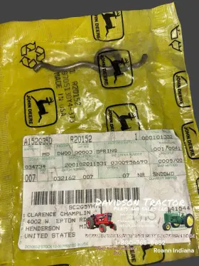 R20152 John Deere Genuine New Old Stock Spring