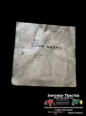 R28677r John Deere Genuine New Old Stock Packing