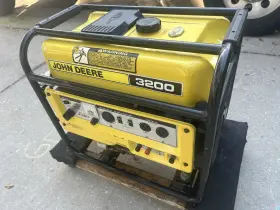 Ty3200a John Deere Generator With Electric Start And Auto Idle Vintage Antique