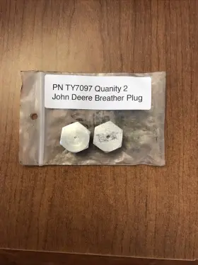 Ty7097 John Deere Lot Of 2 Breather Plug