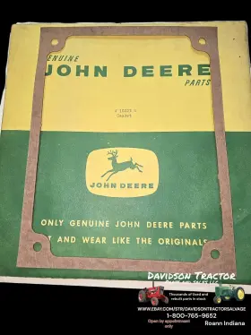 W10223w John Deere Genuine New Old Stock Gasket