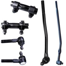 Kfvf Ds1161 6pc Outer Inner Tie Rod And Adjusting Sleeves Kit Ds1177 Es2079s Es208