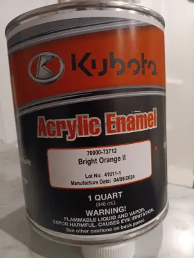 70000-73712 Kubota Kubta Brigjt Orange Ii 2