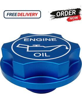Kweiny Xzamofc1 Engine Oil Filler Cap Aluminum Compatible With Ford Lincoln Mercury... Fast Ship