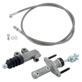 Labwork Sc646 Master And Slave Cylinder Stainless Clutch Line Kit Replacement F