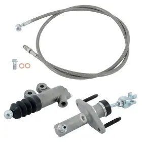 Sc646 Labwork Master And Slave Cylinder Stainless Clutch Line Kit Replacement F