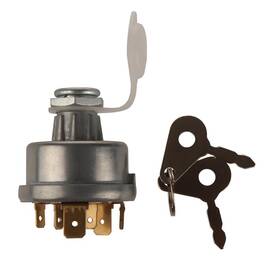 Larbi 3107556r92 Ignition Switch With 2 Keys For Backhoe Loader Car Tractor