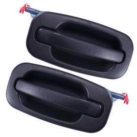 Lcyolada 80579k8-r Rear Left Drive And Right Passenger Side Door Handles For 1999-2007 Chevy Silve