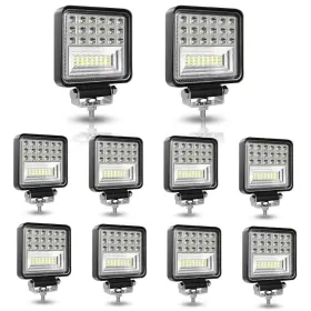 126w Likesafe Led Tractor Work Light 4 Inch Pod 12v 24v Square Ligh 126w Likesafe Led Tractor Work Light 4 Inch Pod 12v 24v Square Ligh