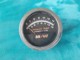 St-536 M&w Gear Exhaust Temp Gauge Pyrometer Sun Electric Vintage Mw Co