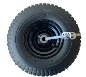 Marastar 817035020572 15x6.00-6 Inch Tire And Wheel Assembly Front Mower Replacement - Pack Of 2