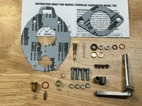Tsx848 Marvel Allis Chalmers D19 Schebler Rebuild Kit With Throttle And Float