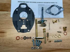Tsx871 Marvel Allis Chalmers D17 Iv Schebler Complete Carburetor Kit