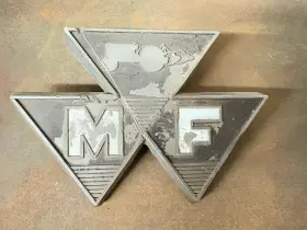 184792m1 Massey Ferguson Nose Cone Emblem -part # 184792m1 Massey Ferguson Nose Cone Emblem -part #