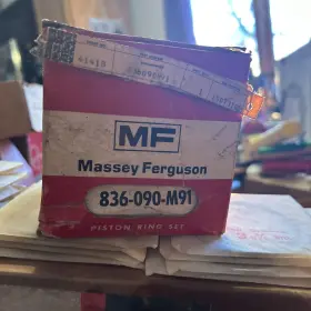 836-090-m91 Massey Ferguson Piston Ring Set Part No. 4rings Per Groove