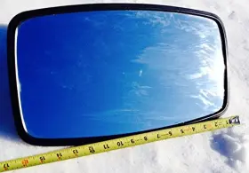 Maverick Advantage 731236587163 Replacement 9 Inch X 16 Tractor Mirror For Lines Such As John Deere Case Ih Ch