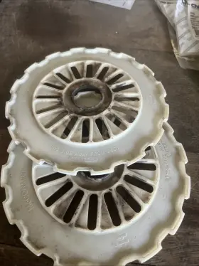 476675r1 Mccormick 2 Used Farmall Ih Planter Original Seed Plastic Plates 476675r1 Mccormick 2 Used Farmall Ih Planter Original Seed Plastic Plates
