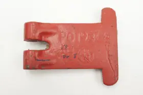 1936b Mccormick-deering Nos Cast Valve Heel Runner Flapper Chute Ih Farmall Super A 100 130 140 Planter