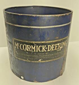 Mccormick-deering 23040a Nos Ih Richmond Seed Hopper Sheet Metal Tin For Planter Super A Cub 100 Series