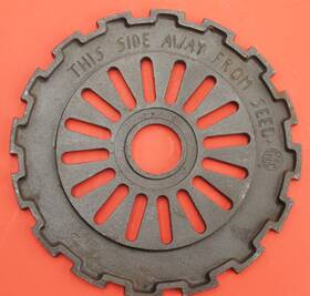 Mccormick-deering 3366a Medium Hybrid Corn Short Thick Flat Seed Plate Ih Planter International Farmall