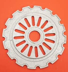 Mccormick-deering 3398a Medium Hybrid Round Corn Seed Plate Ih Planter International Farmall Cub Super A