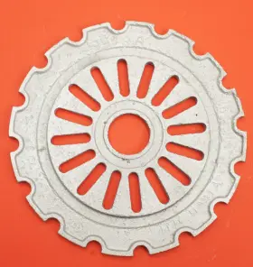 3398a Mccormick-deering Medium Hybrid Round Corn Seed Plate Ih Planter International Farmall Cub Super A