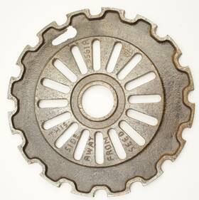 Mccormick-deering 3561a Medium Heirloom Round Corn Seed Plate Ih Planter International Farmall Cub