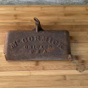 Mccormick M370 Cast Iron Lid Planter Box Chicago Usa