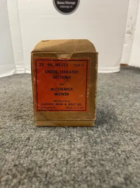 Me333 Mccormick Antique Under Serrated Sections For Mower Me333 Mccormick Antique Under Serrated Sections For Mower