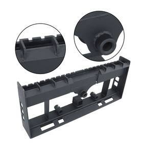 Menbager 1341096 W/ Receiver Hitch And Spear Sleeves Pallet Fork Frame 4000lb Heavy-duty