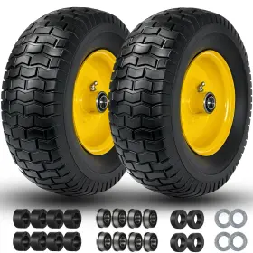 135006ltcf Menxigoc 13x5.00-6 Flat Free Tire And Wheel 13x5-6 Lawn Mower Tires Zero Turn Front 135006ltcf Menxigoc 13x5.00-6 Flat Free Tire And Wheel 13x5-6 Lawn Mower Tires Zero Turn Front