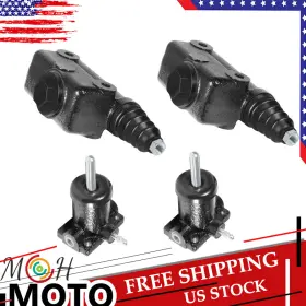 Mhqp-2064 Mhmoto Brake Master And Slave Cylinder 2pk Kit For Case Backhoe 480c 580c A51976 L25419